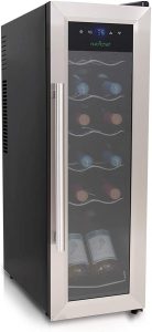 NutriChef 12 Bottle Wine Cooler